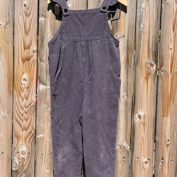 Zara Kids Corduroy Ruffle Overalls - Picture 7 of 7
